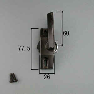 送料無料 三協アルミ 窓・サッシ 引き違い窓 クレセント 左勝手 993K2218L0-BK 商品コード:192C0064 元部品のコード:3K2218 1個