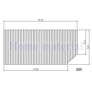 Ĉӂ gNX (}nj 88R Xg[[pi i jGFFMGDW1A1 t^ R^Cv Cӂ ӂ i @ j W1532mm×D720mm