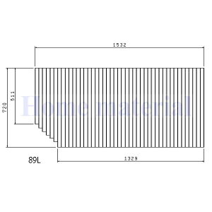  Ĉӂ TOCLAS gNX (}nj 89L Xg[[pi i jGFFMGDW2A1 t^ L^Cv Cӂ ӂ i @ j W1532mm×D720mm