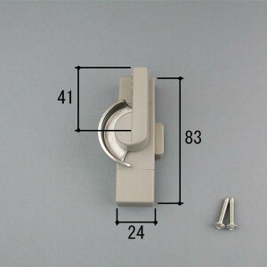 送料無料 三協アルミ 窓・サッシ 上げ下げ窓 クレセント 99WB4589R0-UC 商品コード:198C0033 元部品のコード:WB4589 1セット