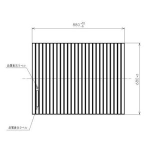  Ĉӂ TOTO Cӂ yʃVb^[ ӂ OF880×680mm PCS900 #N11 gg