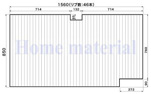  Ĉӂ pi\jbN idH iVij Cӂ ӂ GA161FJC (GA161FJ̑֕i) 850×1536mm iu : 46{j