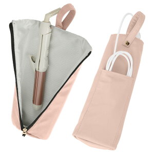 ヘアアイロンポーチ ヘアアイロンケース 耐熱 吊り下げ かわいい ヘアアイロン ポーチ ヘアアイロン 収納 ケース 耐熱 折りたたみ かわいい 持ち運び 旅行 トラベル ヘアアイロンカバー 収