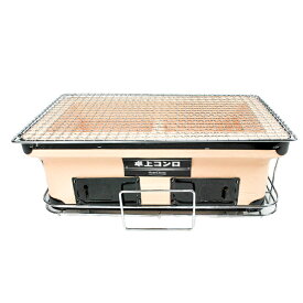 七輪 角型 大型 珪藻土 台座付き 39cm HC-25 | 焼き網付き 目皿付き 6点セット コンロ 炭火コンロ 木炭 しちりん 焼肉 焼き鳥 焚き火 キャンプ アウトドア BBQ 業務用 屋外 卓上 飲食店 おうちキャンプ ファミリーサイズ 炭火コンロ ホームチアリー