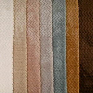 【数量3(30cm)から10cm単位】編み込み風 ジャガードボア生地