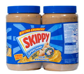 スキッピー ピーナッツバターチャンク 1.36kg x 2個　SKIPPY Peanut Butter Chunk 1.36kg x 2
