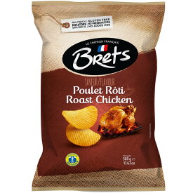 ブレッツ ポテトチップス ローストチキン味 500g　Brets Potato Chips Roasted Chicken 500g