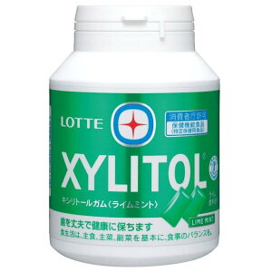 �y�|�C���g�ő�12�{!�{������I�z�L�V���g�[�� ���C���~���g �K�� 290g×2 XYLITOL Lime Mint Gum 290g×2
