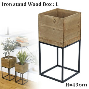yczACAX^h{bNXL@yIron atnd wood box ACA ؐ ԑ | K[fjO Gardening   R _Xg{bNXzyC{CXΉz