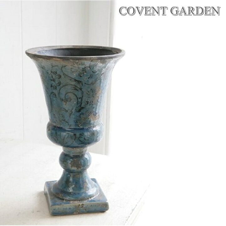 楽天市場 Covent Garden コベントガーデン ラヴェル カップポット Qj 18 植木鉢 ブルー 穴あり 陶器 カップ型 アンティーク雑貨 ガーデン雑貨 インテリア雑貨 ホームデコ プラス