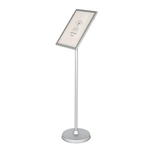 �y�N�[�|�����s���z�y�_���g���zSIGN STAND A4 SILVER �irnz0457a4sv�j�_���g�� �T�C���X�^���h ����940�`1120mm �z�[���p�[�e�B�[ �T�C���{�[�h ���j���[�{�[�h �X�^���h �Ŕ� �G���g�����X �V���b�v 