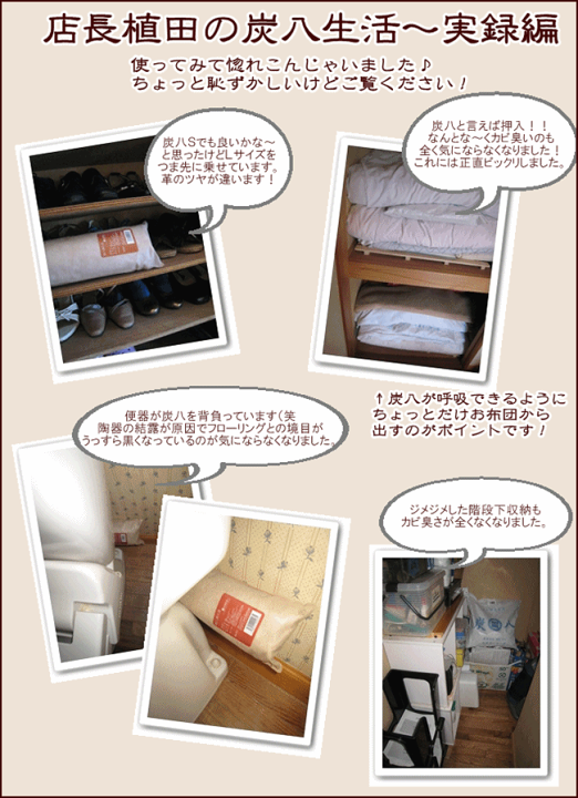 出雲カーボン 炭八 室内用 大袋 12L 4袋セット ( 1ケース