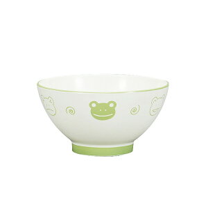 【送料無料】 宮本産業 茶碗 こども 食器 かえる グリーン 約220ml