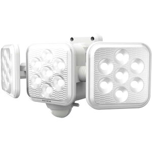 ムサシ RITEX フリーアーム式LED高機能センサーライト(5W×3灯) 「ソーラー式」