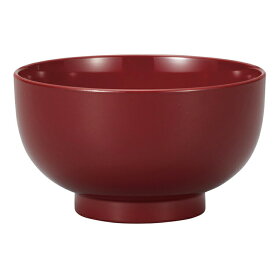 【送料無料】 宮本産業 お椀 汁椀 おせちプレート クリーンコート加工 朱 360ml