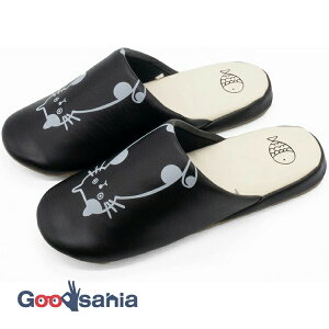 【送料無料】 オクムラ スリッパ ふきふきネコソフト Mサイズ ブラック AAAA5116BK ( ねこ 猫 ネコ 動物 撥水 トイレ 洗面所 M 小さめ レディース 女性 室内用 部屋用 家用 来客用 来客 )