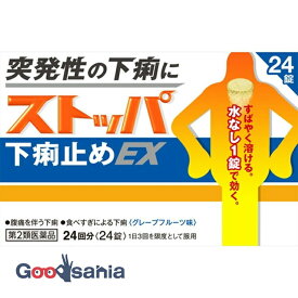 【送料無料】 【第2類医薬品】 ストッパ 下痢止め EX 24錠