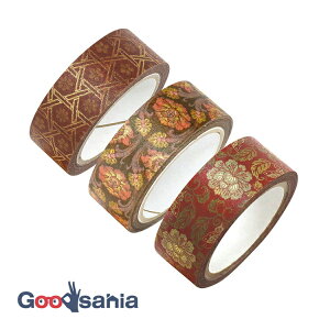 yz J~C\Y }XLOe[v kimono 30 (ĖځEOEO×e1) { 15mm×3Zbg GR-0548 ( }Xe Zbg a  ͂ 蒠  )