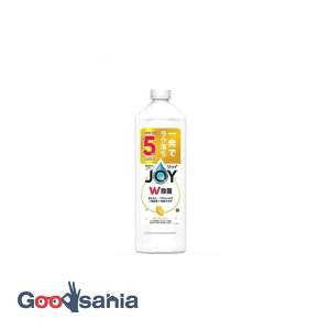 【送料無料】 ジョイ W除菌 贅沢シトラスレモンの香り 詰め替え 特大 670ml