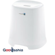 【送料無料】 リッチェル 風呂イス シンプルトーン 腰かけ 40H 日本製 抗菌加工 ホワイト 約40×32×41cm…