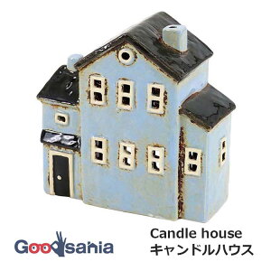 �y���������z ���m�Αn �I�u�W�F Candle house �L�����h���n�E�X ��7×14×14cm ���C�g�u���[ 29315 ( �I�u�W�F �u�� �A���e�B�[�N�� �C���e���A�G�� �L�����h�� �M�t�g �f�B�X�v���[ ���� �� )