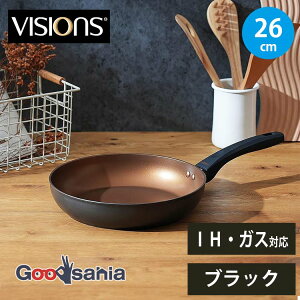 �p�[������ �t���C�p�� VISIONS GOLD Coating IH�Ή��t���C�p�� 26cm �u���b�N CP1747 ( �� �i�x �K�X IH�Ή� �I�[���M�� �K�X�� �����w��OK �d���Z���~�b�N�z�� IH )