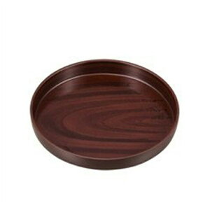 【送料無料】 イシダ 丸盆 平安木 30CM