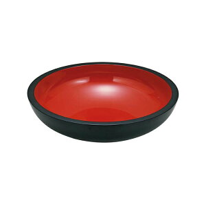 【送料無料】 宮本産業 鉢 こね鉢 18.0 黒内朱 φ54×14cm