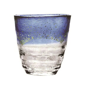 【送料無料】 東洋佐々木ガラス 焼酎グラス 和がらす温 お湯わり焼酎ぐらす 藍 金箔 300ml 日本製 glass ガラスコップ グラス コップ ビールグラス 42130TS-G-WSHB( 誕生日プレゼント おしゃれ タ