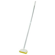 アズマ工業 バスクリーナー お風呂床用 ブラシスポF バススポンジ 柄付き 約70〜110cm 日本製 FBT753 ( …