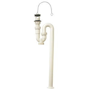 【送料無料】 SANEI 排水用品 洗面所用 洗面排水栓付Sトラップ アジャスト付(PH778-32)