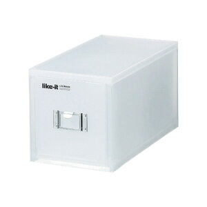 【送料無料】 吉川国工業所 収納箱 Life Module CDファイルユニット ホワイト