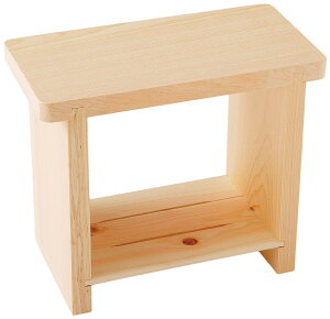 【送料無料】 池川木材工業 桧 風呂いす(特大)