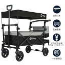 【3447~3597 ポイント還元中】Sekey プッシュハンドル 屋根付き アウトドアワゴン おしゃれ 子供が乗れる 120L 大容量…
