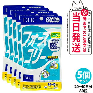 【5個セット 賞味期限2027年】DHC フォースコリー タブレット 20~40日分 80粒 タブレット ビタミン サプリメント サプリ ダイエット 女性 ディーエイチシー フォースコリ ダイエットサプリメン