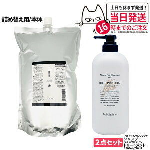 【2点セット 国内正規品】LebeL ルベル イオ セラム クレンジング シャンプー 2500ml ナチュラル ヘア トリートメント ウィズ RP 720ml 詰め替え用 詰替 ヘアケアセット シャンプー + トリートメン