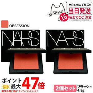 �y2�Z�b�g�zNARS �i�[�Y �u���b�V�� N #923 OBSESSION �}�b�g�p�p�C���R�[���� 4.8g �j�g �`�[�N �t�F�C�X�J���[ ��������
