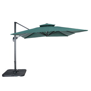 �y5�N�ۏ؁z�K�[�f���p���\�� 300cm �����`��^�p���\�� 2�w�ʋC�\�� UPF30+���O���΍� 360�x��] �p�x���������\ �A���~���t���[�� ��p�x�[�X�t�� �݂艺�����p���\�� �� �e���X �r�[�` �v