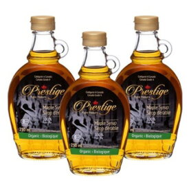 【公式】有機JASメープルシロップ　カナダグレードAゴールデン 3ビンセット