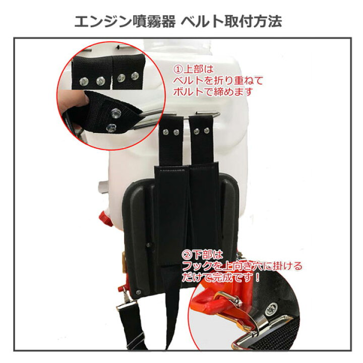 楽天市場】エンジン噴霧器 背負い式 25L フルセット 動噴 2サイクル 