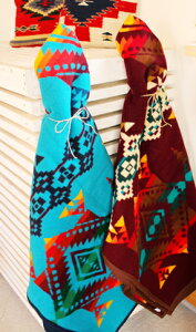 �y���h���g��PENDLETON�@�W�F���[�� �R���N�V�����u�����P�b�g �}�����i���F�j�������� �唻 Beaver State Blankets Jerome �l�C�e�B�u ��