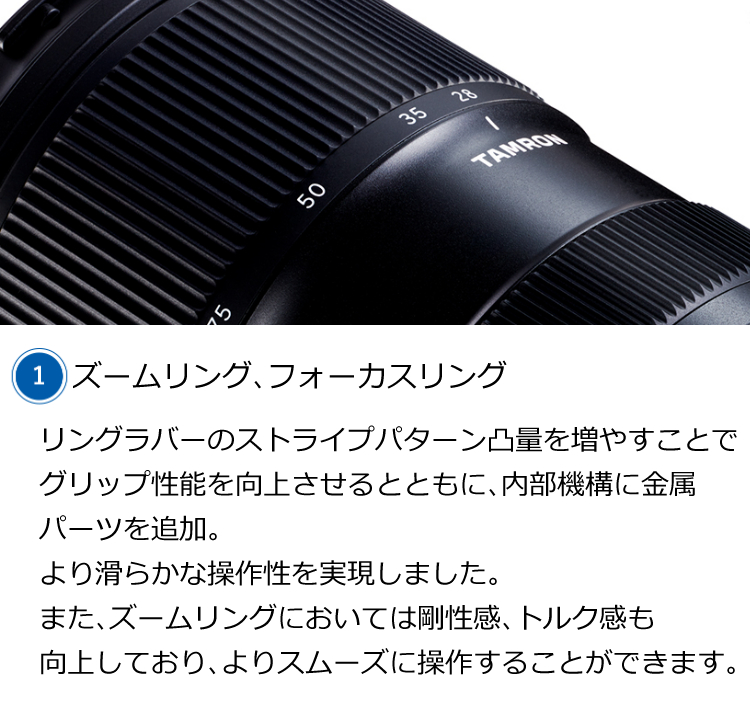 女性に人気！女性に人気！（レビューでレンズキャッププレゼント）タムロン 28-75mm F 2.8 Di III VXD G2 ソニーEマウント用  カメラ・ビデオカメラ・光学機器