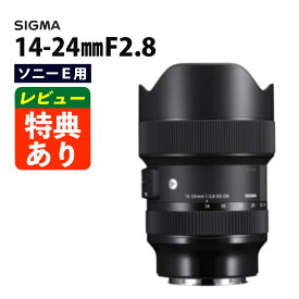 （レビューでレンズキャッププレゼント）シグマ 14-24mm F2.8 DG DN（A） ソニーEマウント用