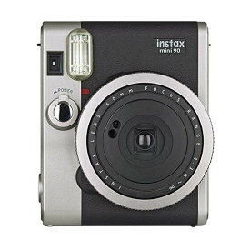 富士フイルム インスタントカメラ チェキ instax mini 90 NC(ネオクラシック) BK(ブラック)　※結婚式・2次会、パーティー、イベント等での撮影・景品に♪（富士フィルム フジフイルム）