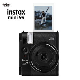 富士フイルム チェキ instax mini 99 ブラック インスタントカメラ レトロ クラシック カメラ mini99 ミニ99 誕生日 クリスマス プレゼント 男性 女性（富士フィルム フジフイルム）