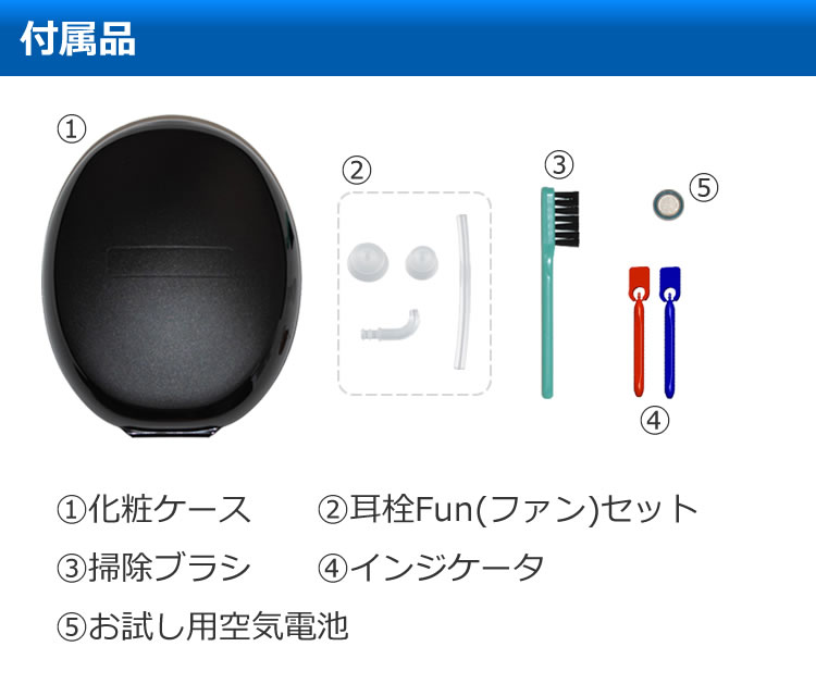 楽天市場】（1台＆電池60個＆ルーペ付き）補聴器 電池 pr41 対応 耳 