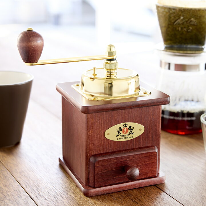 楽天市場】【手挽きコーヒーミル】 ザッセンハウス コーヒーミル 