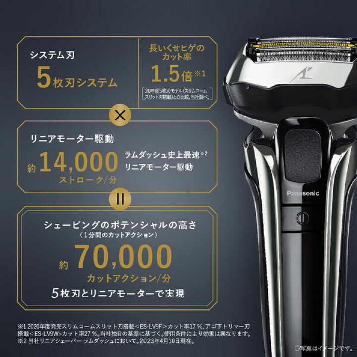 楽天市場】（2023年モデル）パナソニック 電動シェーバー ラムダッシュ 