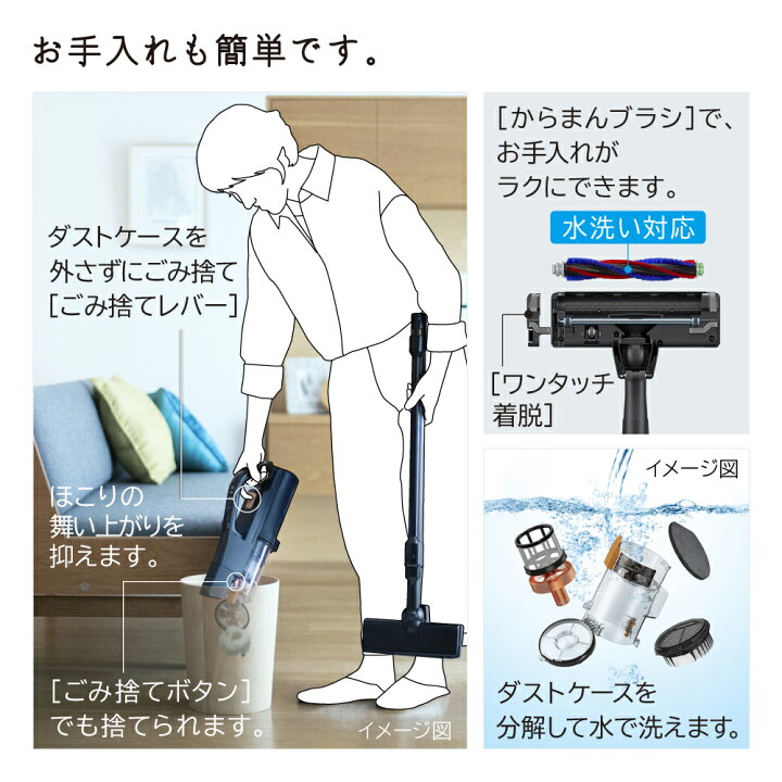 楽天市場】【2024年モデル】【正規販売店】日立 DCスティック 