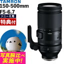 （レビューでレンズキャッププレゼント）【カメラバッグ付き！】タムロン 150-500mm F/5-6.7 Di III VC VXD ソニーEマウント用【A057S】